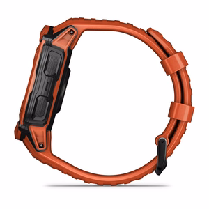 Garmin Instinct 2X Solar 2,79 cm (1,1") MIP, 50 mm, digitaalne 176 × 176 piksli puuteekraan, punane, GPS (satelliit)