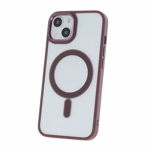 Telefoni ümbris MagCase Satin Apple iPhone 16 Pro bordo