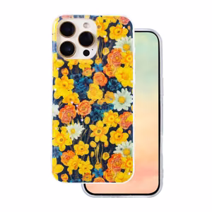 Glow Glam чехол iPhone 15 Pro 6,1" оранжевый