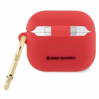 Hello Kitty Silicone 3D Kitty Head ümbris jaoks AirPods 3 - fuchsia