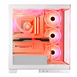 Modecom Volcano SPACE APEX ARGB MIDI Midi Tower valge