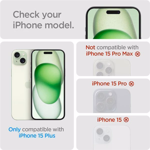 Spigen Glas.tR EZ Fit Privacy Karastatud klaas jaoks iPhone 15 Plus