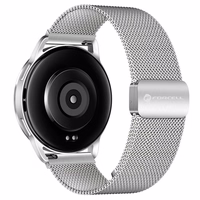 Strap to Samsung Galaxy Watch Forcell F-Design FS11 magnetic steel 22 mm hõbedane