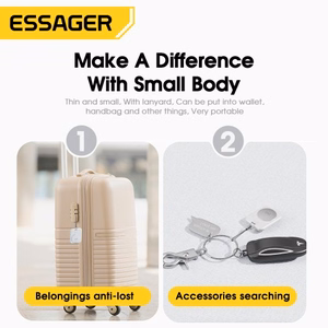 Essager Tag valge nutikas Bluetooth otsija / jälgija ripats