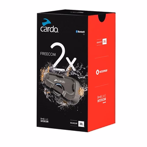 Cardo FRC2X103 motorcycle intercom 2 channels 800 m Black