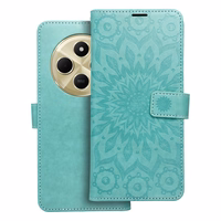 MEZZO Book ümbris jaoks XIAOMI Redmi 14C mandala roheline