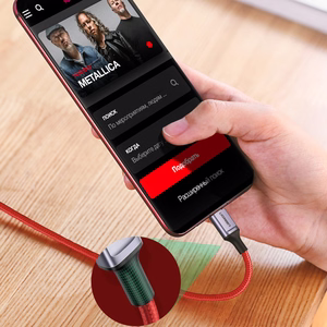 Ugreen US294 USB-C - USB-C 3A 480Mb/s kaabel 1m punane