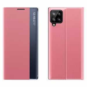 Sleep Case чехол-книжка со Smart Window для Samsung Galaxy A22 4G розовый