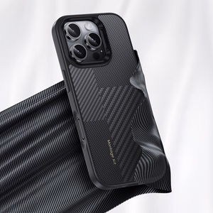 Benks Montage Magnetic Armor Pro Kevlar Ümbris Metal Frame 600D+1500D jaoks Iphone 16 Plus must