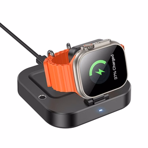 Беспроводное зарядное устройство Hoco 3in1 3A 5W совместимое с Apple Watch CQ16A чёрное