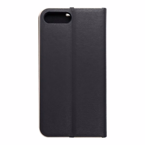 Флип-чехол для iPhone 7 PLUS / 8 PLUS Luna Book Gold чёрный