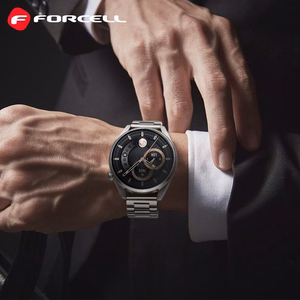 Strap to Samsung Galaxy Watch Forcell F-Design FS06 steel clasp 20 mm silver
