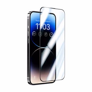 Закалённое стекло Benks Glass Warrior Sapphire Coating (FC58) для iPhone 14 Pro Max чёрное