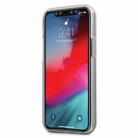 Mercedes Läbipaistev Line ümbris iPhone 12 mini jaoks - must