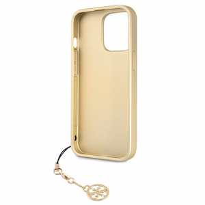 Guess GUHCP13LGF4GBR iPhone 13 Pro / 136,1" pruun/pruun ümbris 4G Charms Collection