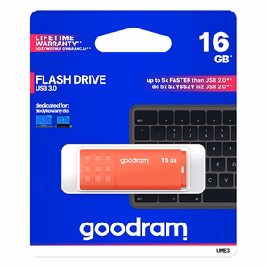 GOODRAM UME3 Pendrive - 16GB USB 3.0 ORANŽ