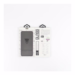 OG Premium Privacy karastatud klaas ekraanikaitse iPhone 13 Pro Max / 14 Plus 6,7", must raam