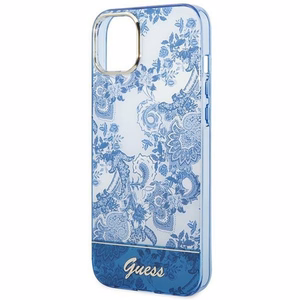 Guess GUHCP14MHGPLHB iPhone 14 Plus 6.7" sinine/sinine hardcase Porcelain Collection