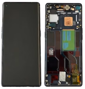 LCD ekraan Oppo Reno5 Pro 5G puuteekraani ja raamiga must originaal (kasutatud, klass C)