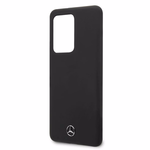 Mercedes MEHCS69SILSB S20 Ultra G988 жёсткий чехол чёрный/чёрный Silicone Line
