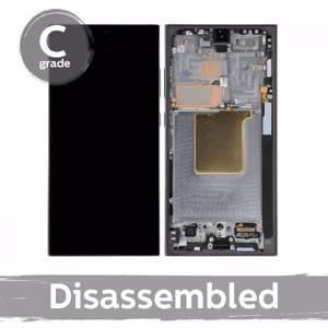 LCD ekraan Samsung S928 S24 Ultra raamiga / Titanium Gray / (8/10 lahtivõetud)