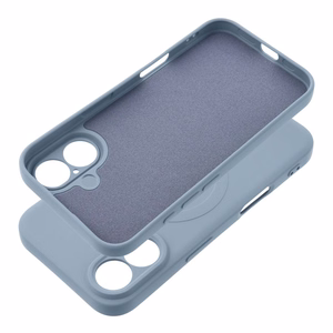 SILICONE MAG ÜMBRIS compatible with MagSafe jaoks IPHONE 16 helesinine