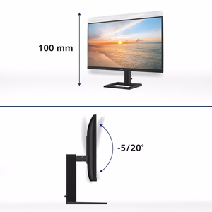 Philips 1000 series 27E1N1800AE/00 monitor 68,6 cm (27") 3840 x 2160 pikslit 4K Ultra HD LED must