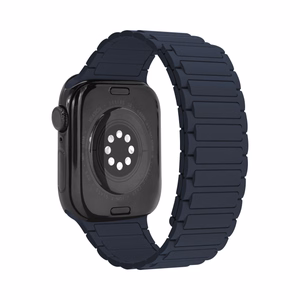 Mobilize silikoonist kellarihm - magnetiline - Apple 42/44/45/49mm - sinine