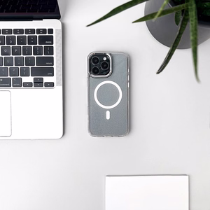 Glitter ümbris Samsung Galaxy S26-le, MagSafe ühilduv - valge