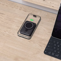 Tech-Protect LifeMag PB11 Powerbank MagSafe 10000mAh 15W USB-C port - must + USB-C kaabel