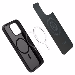 Spigen Liquid Air "T" MagSafe ümbris jaoks iPhone 16 Pro - matt must