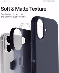 Ümbris Mercury Pure Magsafe Silicon Ümbris Apple iPhone 17 dark sinine