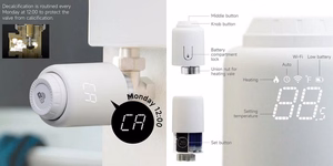 TUYA radiaatori termostaadiklapp, Wi-Fi