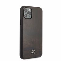 Mercedes Wood Line Rosewood ümbris iPhone 11 Pro Max'ile - pruun