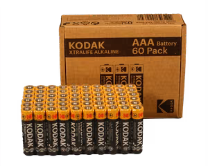 Kodak XTRALIFE aluseline AAA patarei (60 tk. pakk)