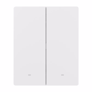 SONOFF M5-2C-80W WiFi Matter nutikas seina lüliti (2-channel, jaoks raam)