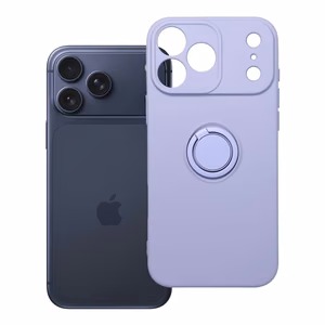 SILICONE RING ümbris jaoks IPHONE 17 Pro Max violet