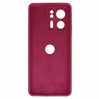 Silicone Lite Ümbris jaoks Motorola Edge 40 5G burgundia