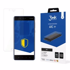 Nokia 8 – 3mk ARC+ telefoni ekraanikaitse