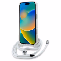 Karl Lagerfeld Crossbody IML Karl Head Magsafe Ümbris jaoks iPhone 16 Pro Max - Clear