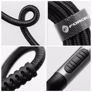 Kaabel USB C to USB C Forcell F-Energy QC4.0 PD 5A 100W Cafule 0,5 m C260 must