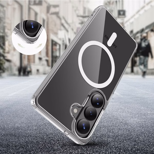 Tech-Protect FlexAir Hybrid MagSafe Ümbris for Samsung Galaxy S26 - läbipaistev