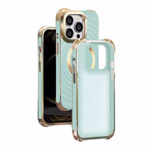 Circle Glam Mag case for iPhone 14 Pro 6,1" mint