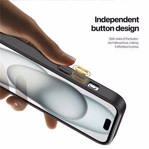 DUX DUCIS Ümbris RAFI II MAG with Alus compatible with MagSafe jaoks IPHONE 15 Plus must