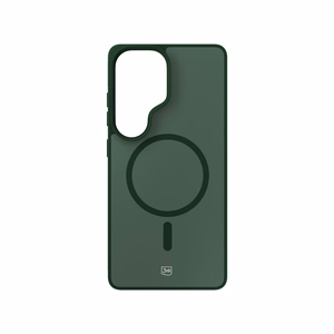 3mk Smoke MagCase Samsung Galaxy S25 Ultra jaoks roheline-poolläbipaistev