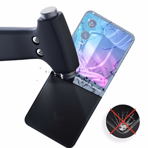 Tecno Phantom V Flip2 (front) – 3mk Silky Matt Pro telefoni ekraanikaitse