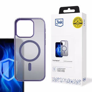 3mk Frosty MagCase lilla Ümbris jaoks Apple iPhone 15 Pro Max - lilla