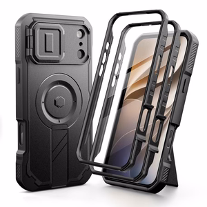 Tech-Protect Kevlar MagSafe 2 ümbrise komplekt mudelitele iPhone 18 Pro Max / 7 Pro Max, must