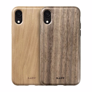 Laut PINNACLE ümbris seadmele iPhone XR, naturaalse pähklipuiduga