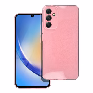 Ümbris jaoks Samsung A34 5G Clear Ümbris 2 mm Blink roosa